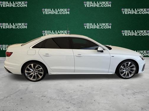 Glacier White Metallic 2020 Audi A4 40 Premium Plus