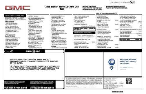 Gray 2025 GMC Sierra 3500 SLE