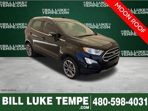 Shadow Black 2021 Ford EcoSport Titanium