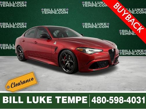 Rosso 2023 Alfa Romeo Giulia Quadrifoglio
