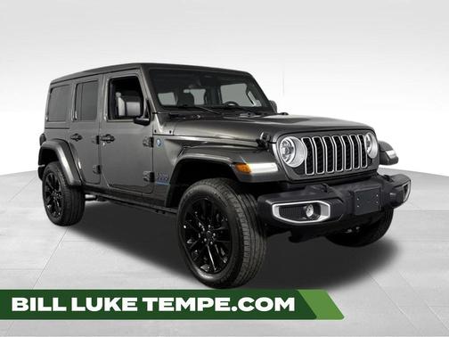 Granite Crystal Clearcoat Metallic 2025 Jeep Wrangler 4xe Sahara
