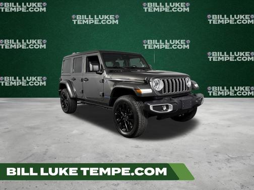 Granite Crystal Clearcoat Metallic 2025 Jeep Wrangler 4xe Sahara