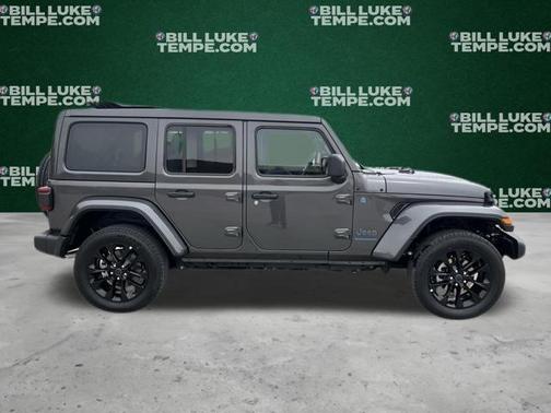 Granite Crystal Clearcoat Metallic 2025 Jeep Wrangler 4xe Sahara