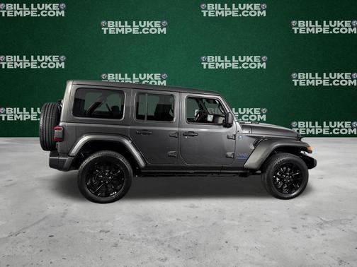 Granite Crystal Clearcoat Metallic 2025 Jeep Wrangler 4xe Sahara