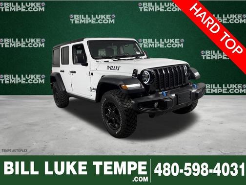 Bright White Clearcoat 2023 Jeep Wrangler 4xe Base
