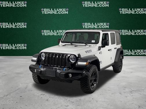 Bright White Clearcoat 2023 Jeep Wrangler 4xe Base