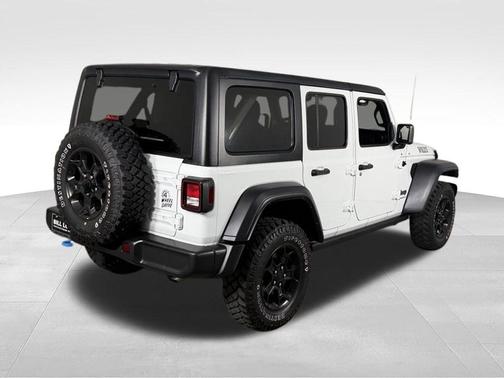 Bright White Clearcoat 2023 Jeep Wrangler 4xe Base