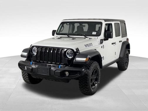 Bright White Clearcoat 2023 Jeep Wrangler 4xe Base