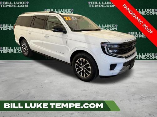 Oxford White 2025 Ford Expedition Max Platinum