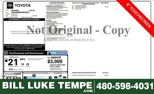 2025 Toyota 4Runner SR5