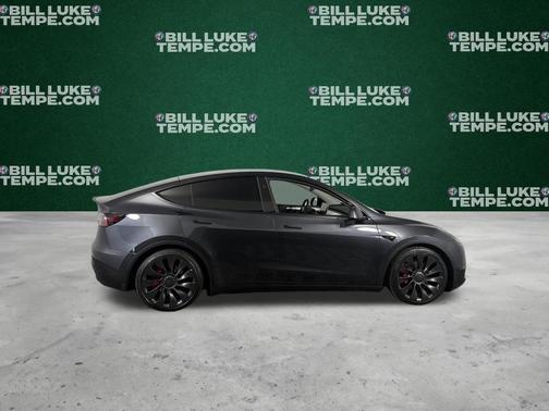 Deep Blue Metallic 2024 Tesla Model Y Performance