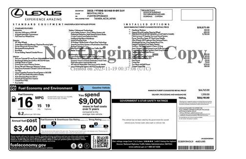 2023 Lexus GX 460 Base