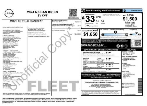 2024 Nissan Kicks SV