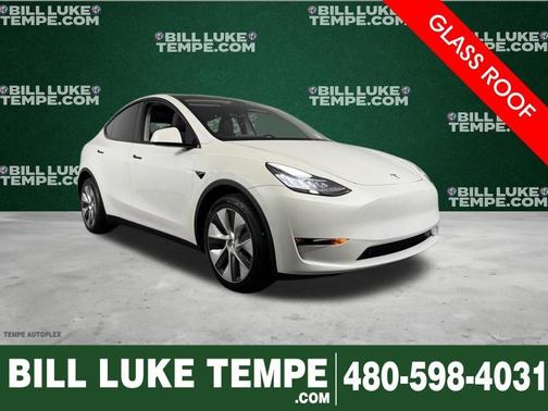 Pearl White Multi 2022 Tesla Model Y Long Range