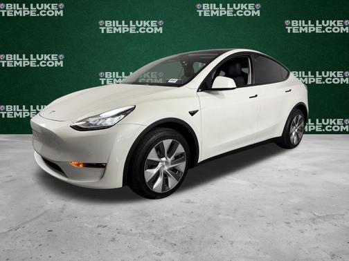 Pearl White Multi 2022 Tesla Model Y Long Range
