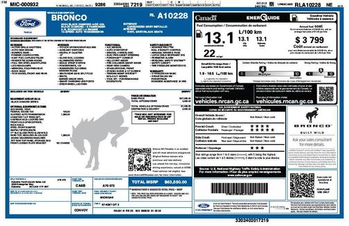 2024 Ford Bronco Black Diamond