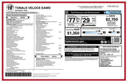2025 Alfa Romeo Tonale Base