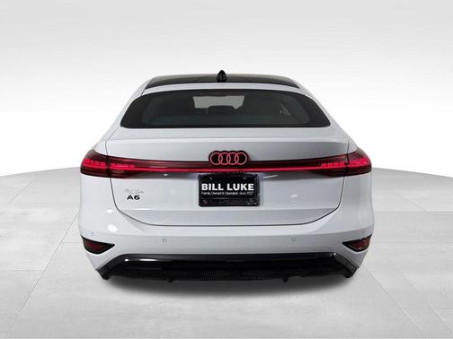 Glacier White Metallic 2025 Audi A6 e-tron Premium