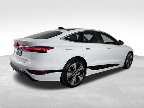 Glacier White Metallic 2025 Audi A6 e-tron Premium