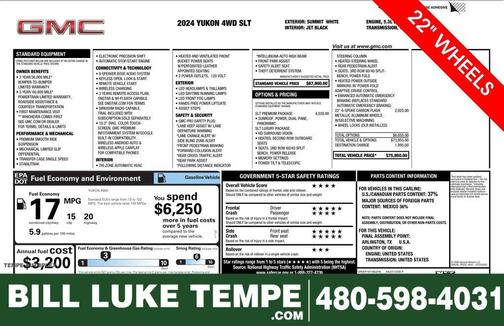 2024 GMC Yukon SLT