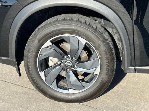 Black 2025 Nissan Rogue SV