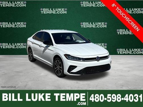 Pure White 2025 Volkswagen Jetta 1.5T Sport