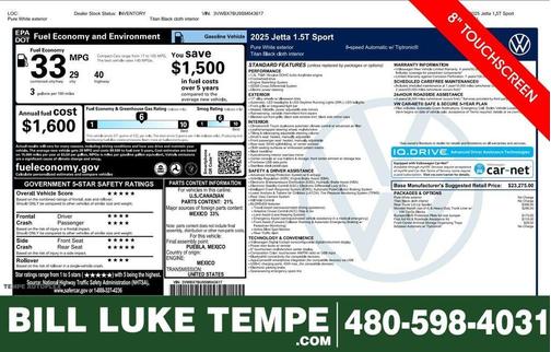 2025 Volkswagen Jetta 1.5T Sport