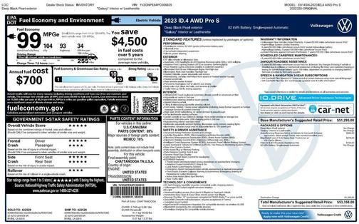 2023 Volkswagen ID.4 Pro S
