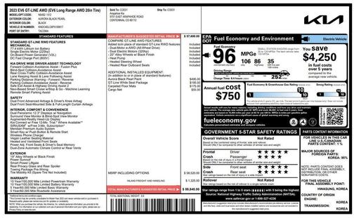 2023 Kia EV6 GT-Line