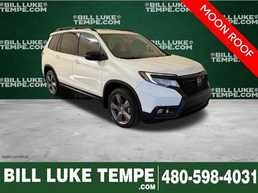 Platinum White Pearl 2021 Honda Passport Touring