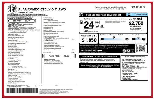 2022 Alfa Romeo Stelvio Ti