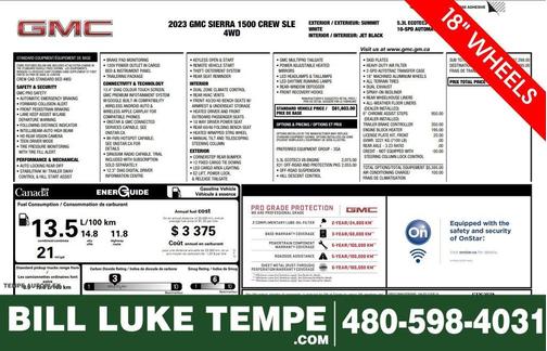 2023 GMC Sierra 1500 SLE