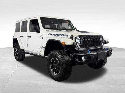 Bright White Clearcoat 2024 Jeep Wrangler 4xe Rubicon