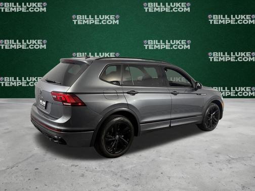 Platinum Gray Metallic 2023 Volkswagen Tiguan 2.0T SE R-Line Black