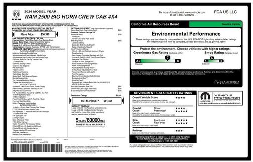 2024 RAM 2500 Big Horn