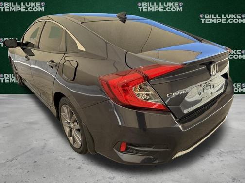 Modern Steel Metallic 2019 Honda Civic EX-L