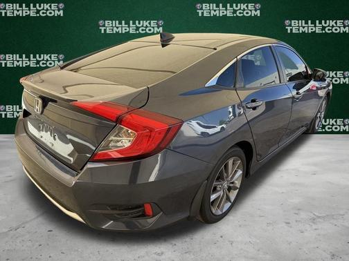 Modern Steel Metallic 2019 Honda Civic EX-L