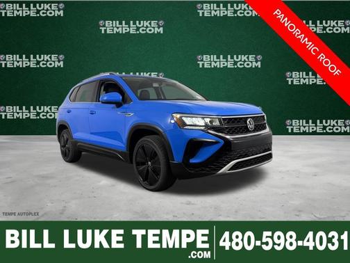 Cornflower Blue 2022 Volkswagen Taos 1.5T SE