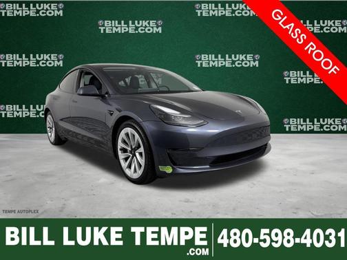 Midnight Silver Metallic 2023 Tesla Model 3 Base