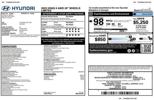 2025 Hyundai IONIQ 5 Limited