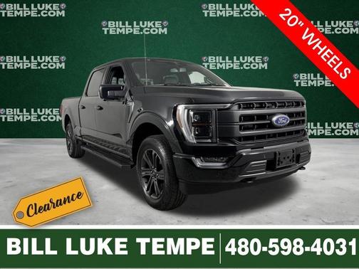 Agate Black Metallic 2023 Ford F-150 Lariat