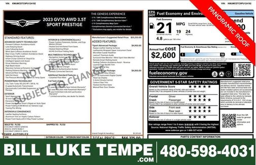 2023 Genesis GV70 3.5T Sport