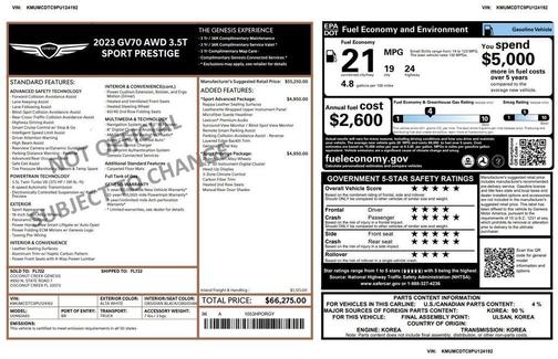 2023 Genesis GV70 3.5T Sport