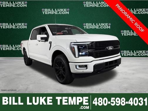 Star White 2024 Ford F-150 Platinum