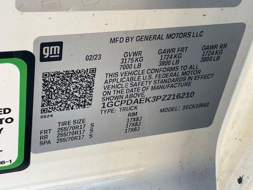 2023 Chevrolet Silverado 1500 WT