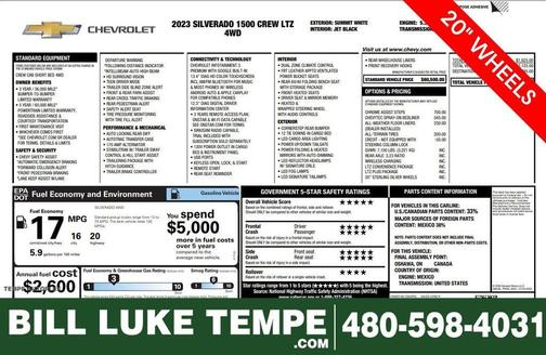 2023 Chevrolet Silverado 1500 LTZ