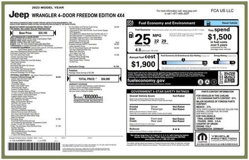 2023 Jeep Wrangler Sport
