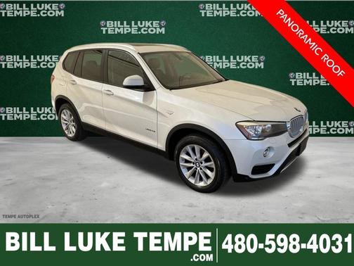 Alpine White 2016 BMW X3 xDrive28i