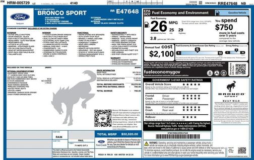 2024 Ford Bronco Sport Big Bend
