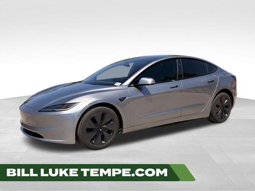 Pearl White Multi 2025 Tesla Model 3 Long Range